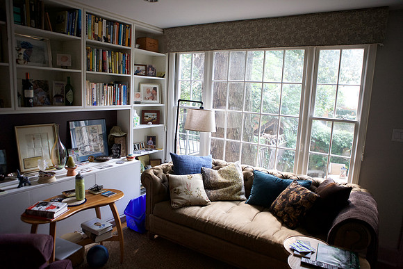 Family room rear window