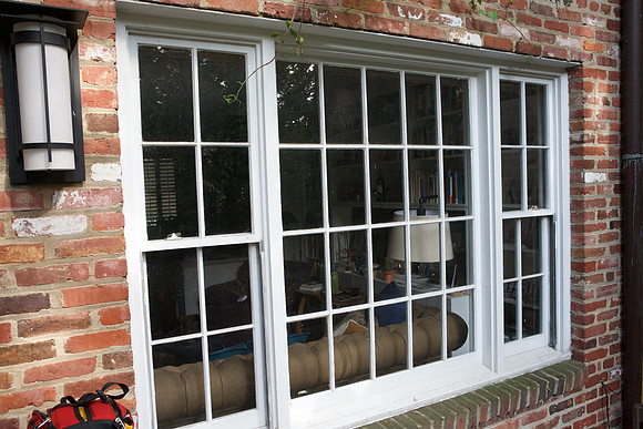 Family room rear window