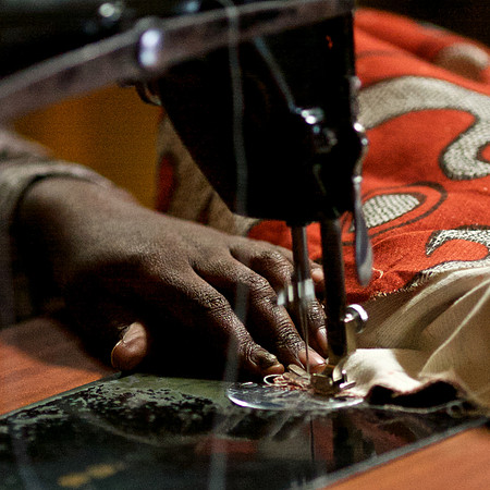 Seamstress, Studio Samuel program, Addis-Ababa