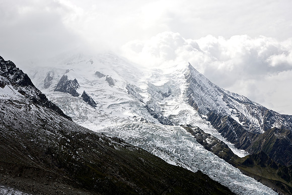 Shoulders of Mont Blanc, from Plan de Aguille de Midi