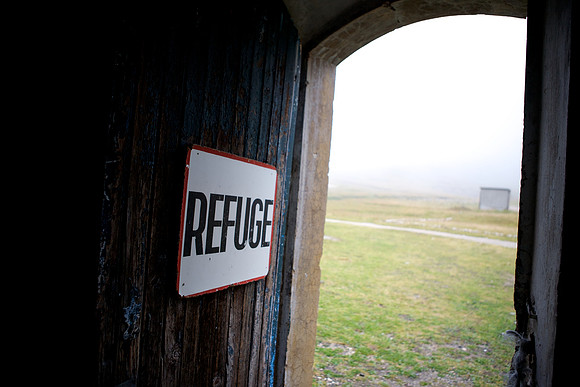 Refuge @ old military camp on Maginot Line, French Alps