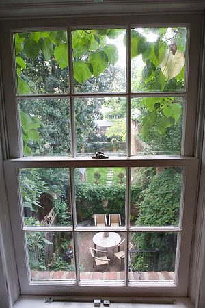 2nd Floor, rear, Study, right window