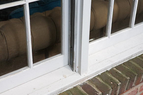 Family room rear window