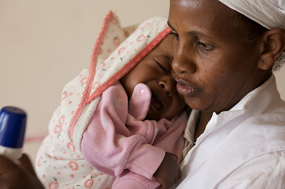 EHN provides medical care to Atetegeb children and nurses.