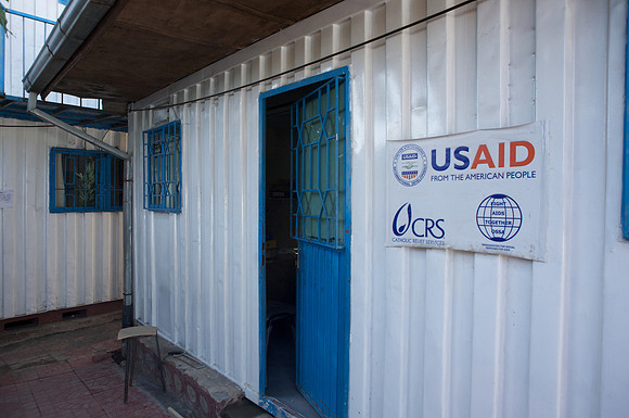 Offices for Organization for Social Services for AIDS (OSSA) patients.