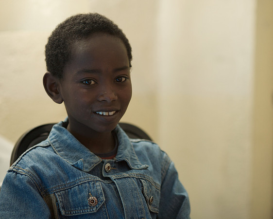 Melaku, age 10, EHN beneficiary.