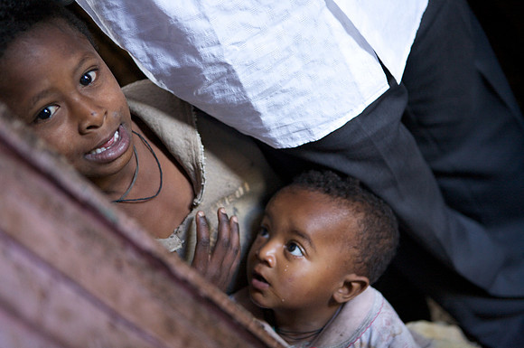 Vulnerable children under care of EHN partner Redeem the Generation.